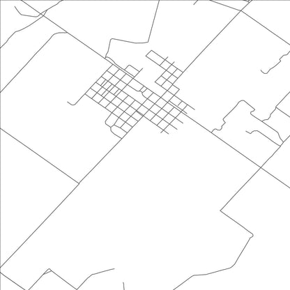 ROAD MAP OF IMPERIAL, TEXAS BY MAPBAKES