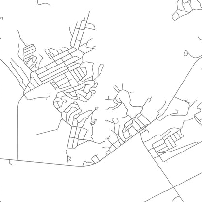 ROAD MAP OF LAGUNA PARK, TEXAS BY MAPBAKES