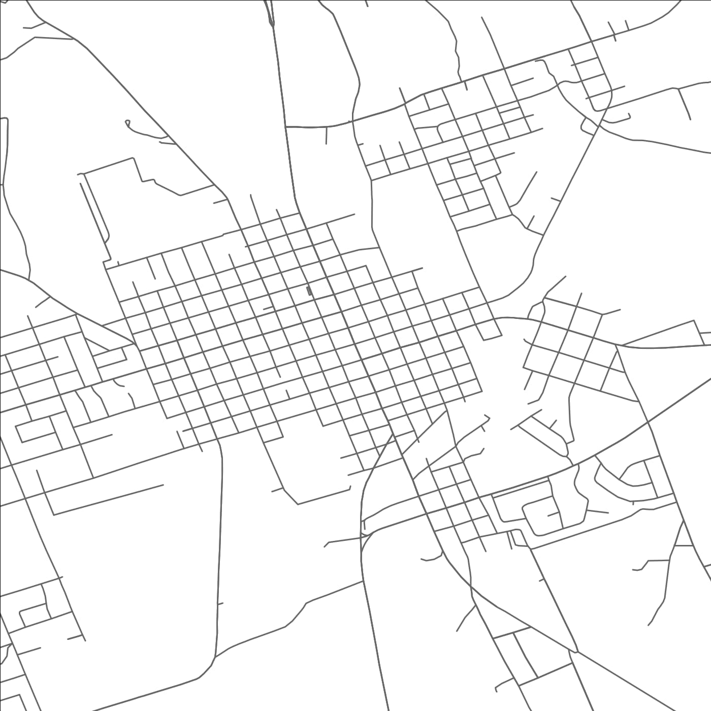 ROAD MAP OF LAMPASAS, TEXAS BY MAPBAKES