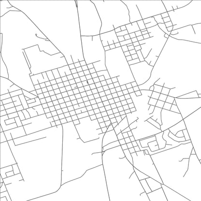 ROAD MAP OF LAMPASAS, TEXAS BY MAPBAKES