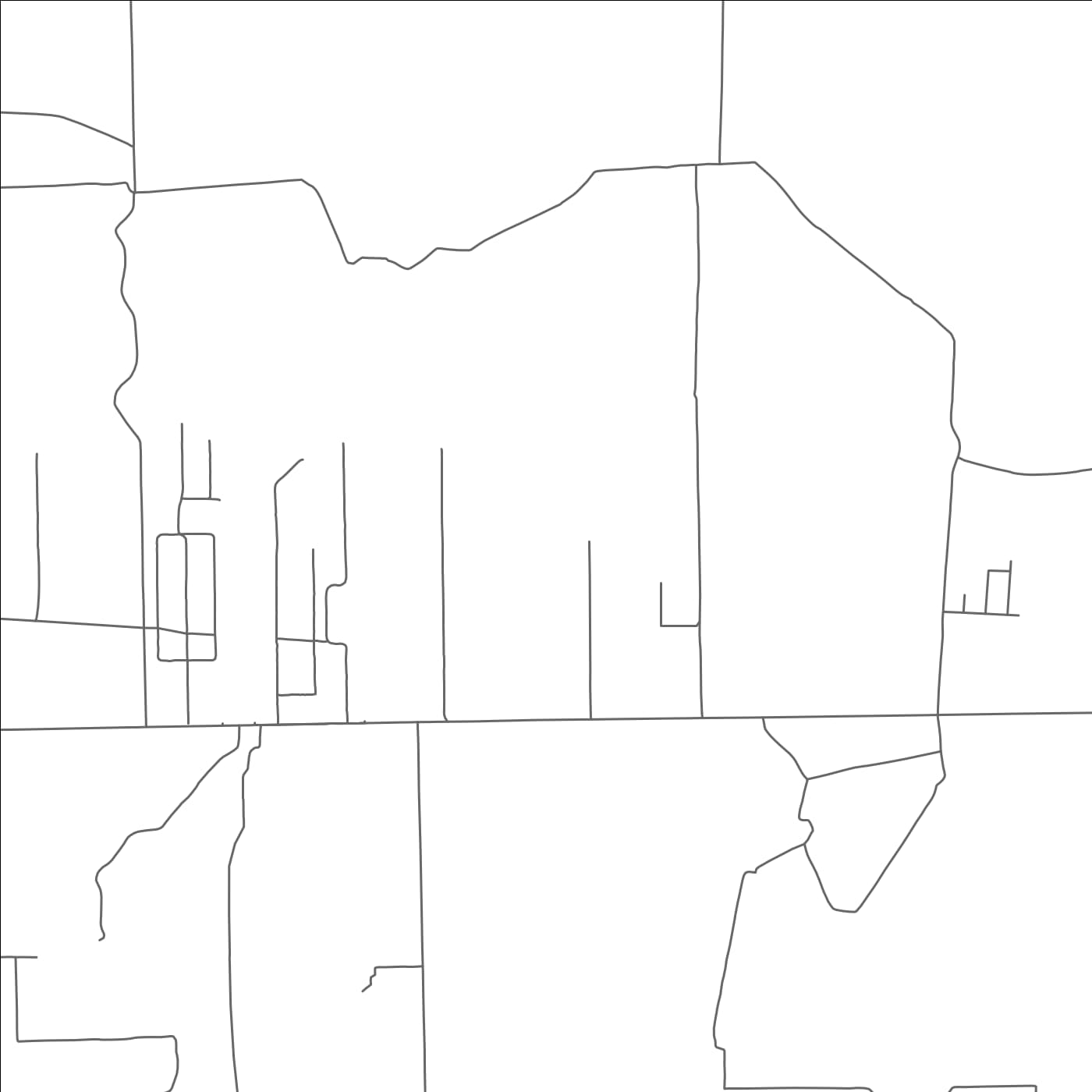 ROAD MAP OF LAREDO RANCHETTES, TEXAS BY MAPBAKES