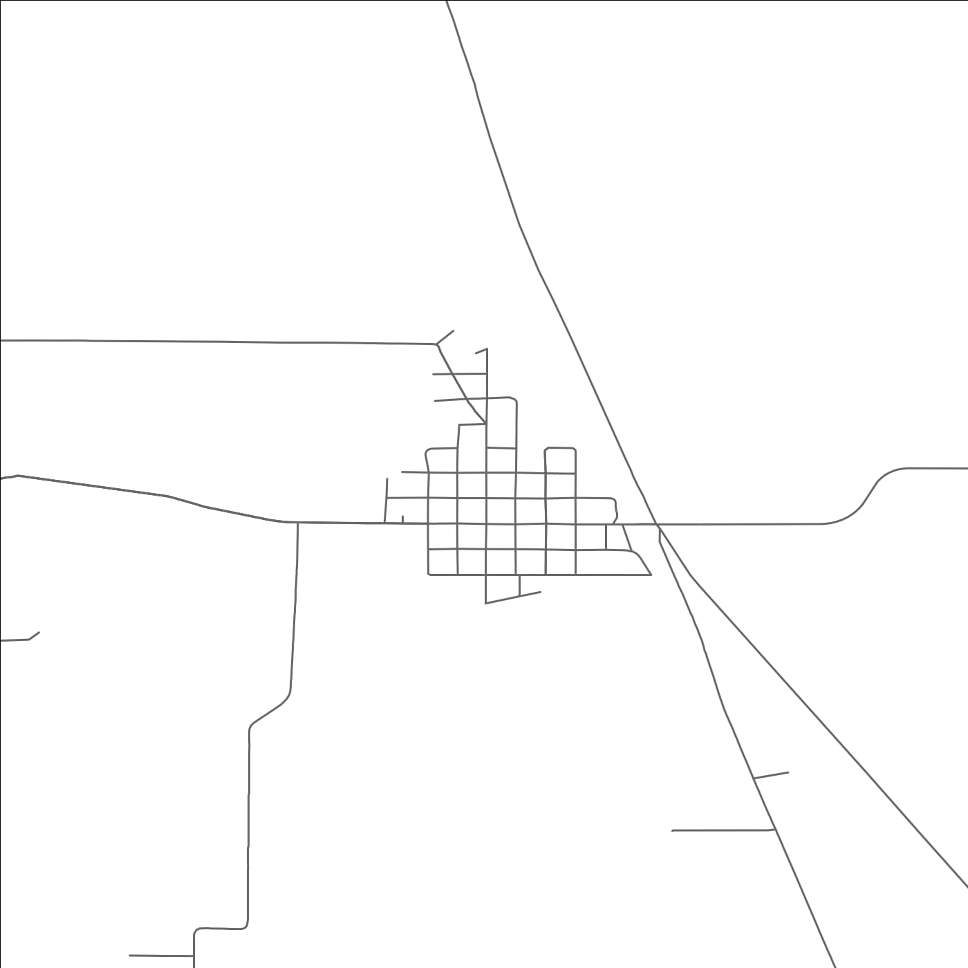 ROAD MAP OF LAWN, TEXAS BY MAPBAKES