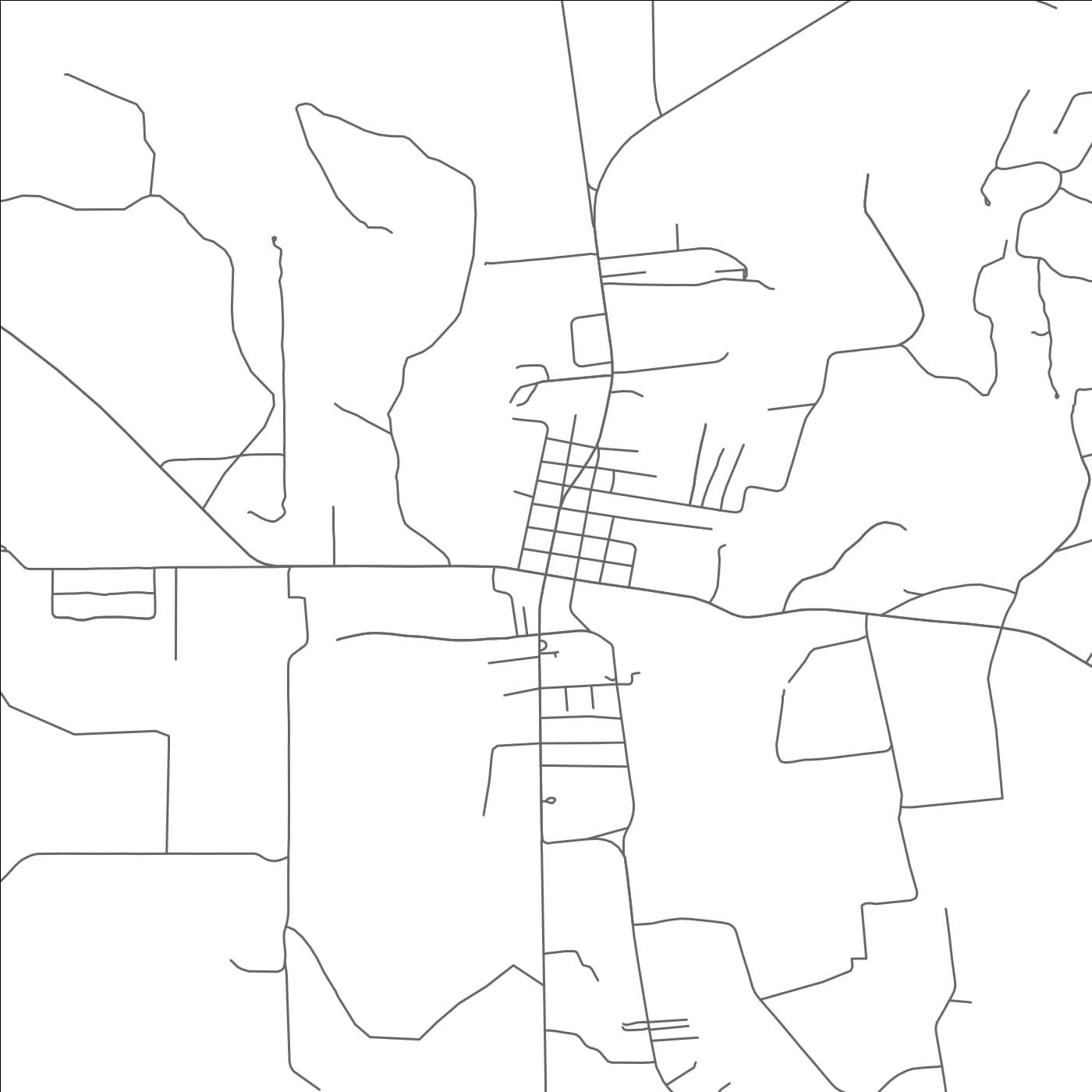 ROAD MAP OF LEAKEY, TEXAS BY MAPBAKES