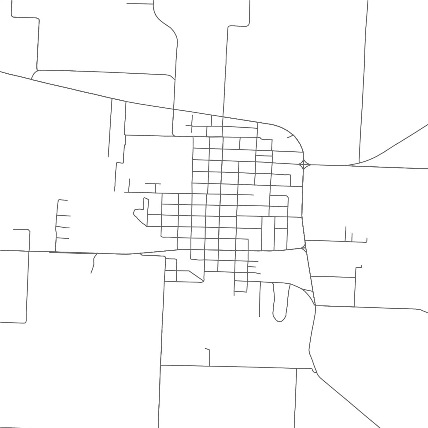 ROAD MAP OF LEONARD, TEXAS BY MAPBAKES