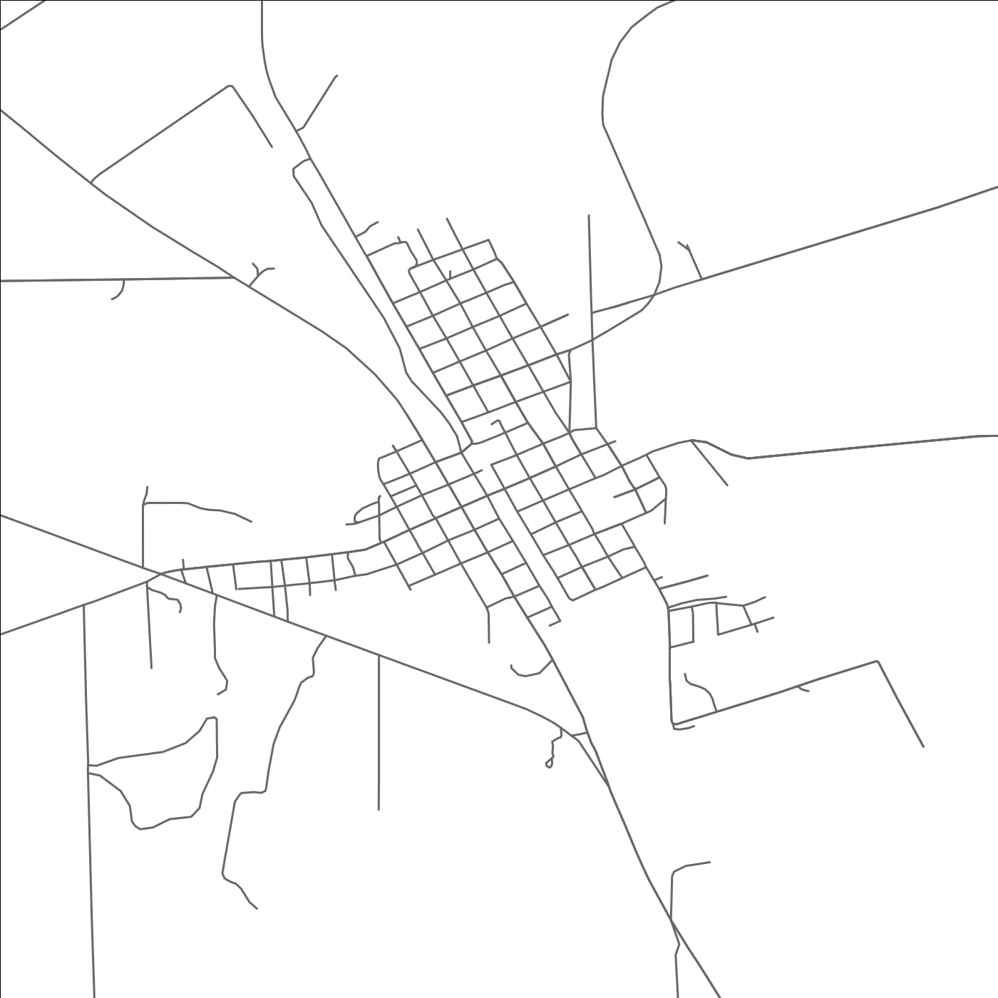 ROAD MAP OF LOMETA, TEXAS BY MAPBAKES