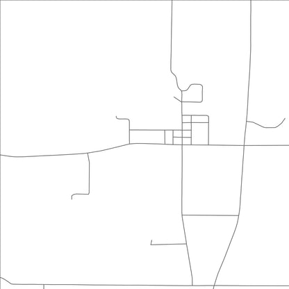 ROAD MAP OF LOVING, TEXAS BY MAPBAKES