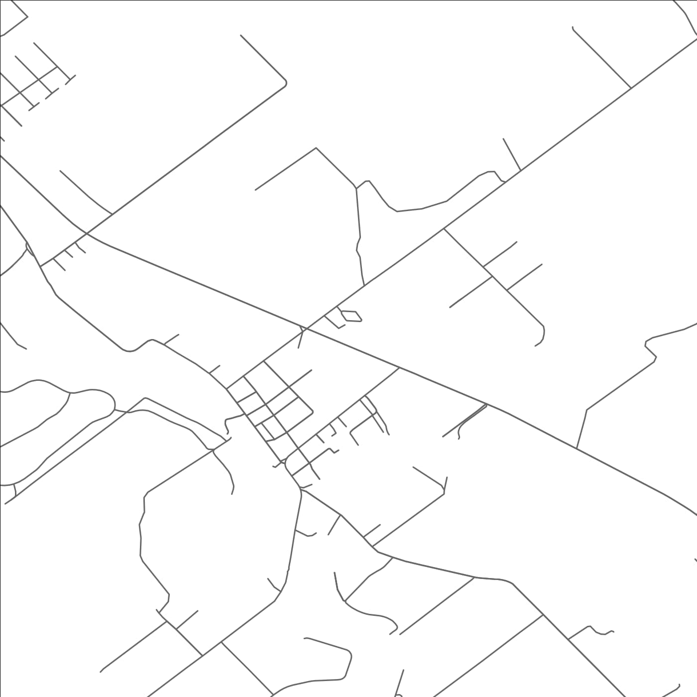 ROAD MAP OF MARTINDALE, TEXAS BY MAPBAKES