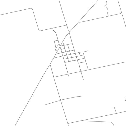 ROAD MAP OF MCCAULLEY, TEXAS BY MAPBAKES