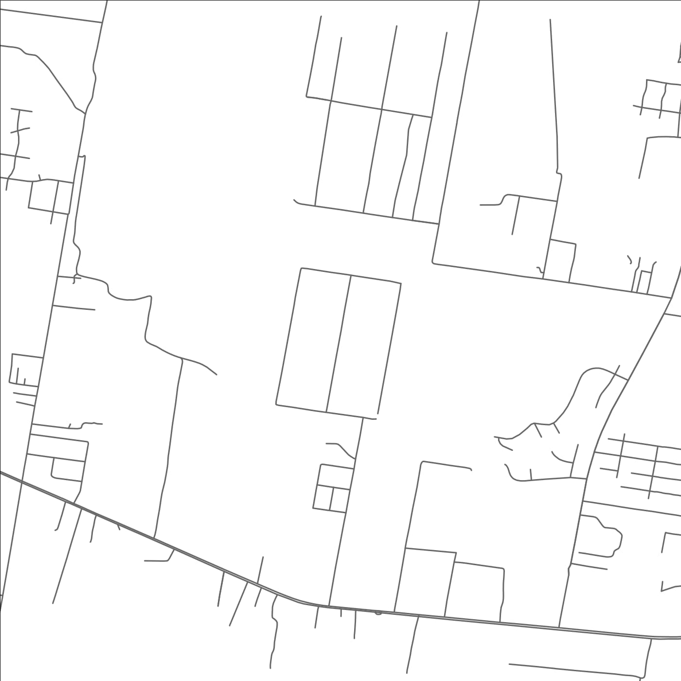 ROAD MAP OF MI RANCHITO ESTATE, TEXAS BY MAPBAKES