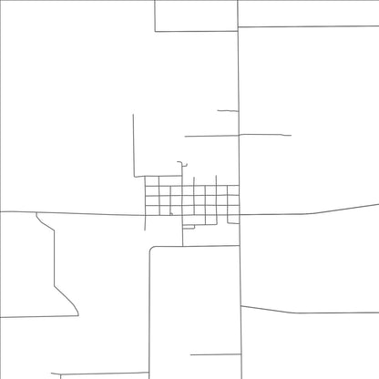 ROAD MAP OF MIDFIELD, TEXAS BY MAPBAKES