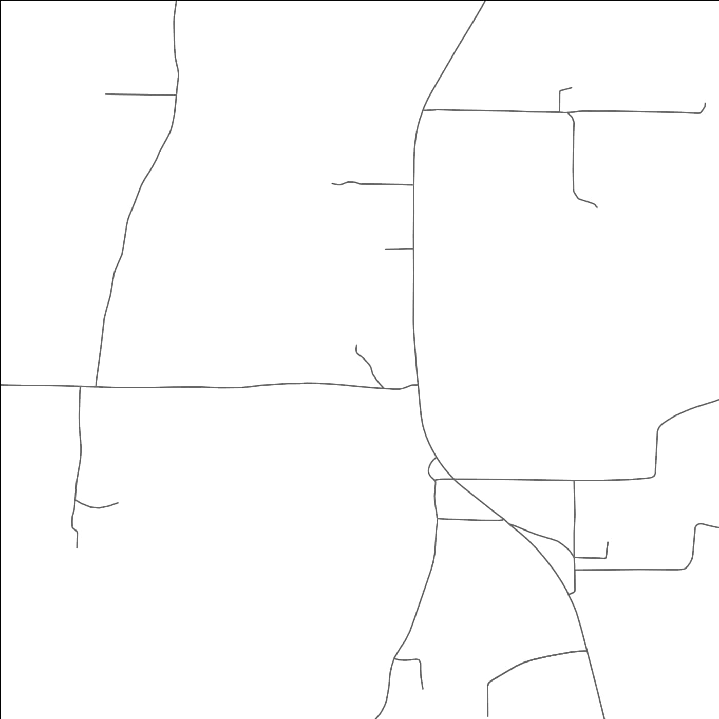 ROAD MAP OF MOORE STATION, TEXAS BY MAPBAKES