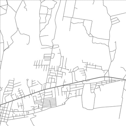 ROAD MAP OF MORAIDA, TEXAS BY MAPBAKES