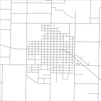 ROAD MAP OF MORTON, TEXAS BY MAPBAKES