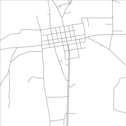 ROAD MAP OF MOUNT ENTERPRISE, TEXAS BY MAPBAKES