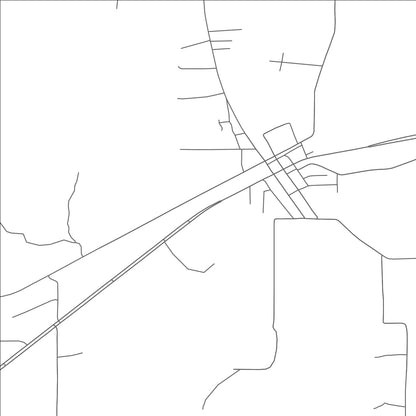 ROAD MAP OF MURCHISON, TEXAS BY MAPBAKES