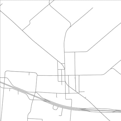 ROAD MAP OF MYRTLE SPRINGS, TEXAS BY MAPBAKES