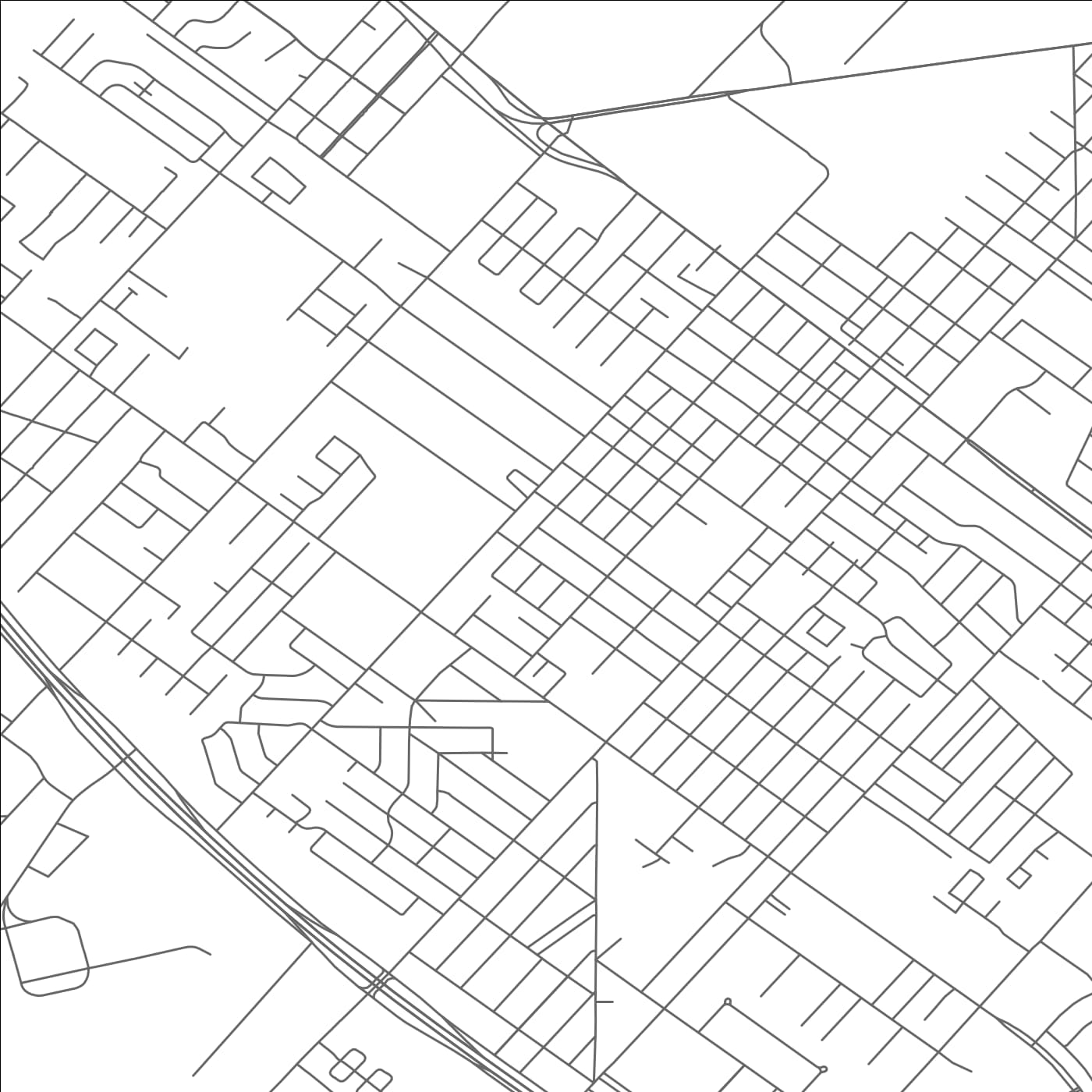 ROAD MAP OF NEDERLAND, TEXAS BY MAPBAKES