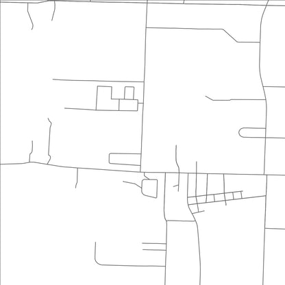 ROAD MAP OF NEVADA, TEXAS BY MAPBAKES