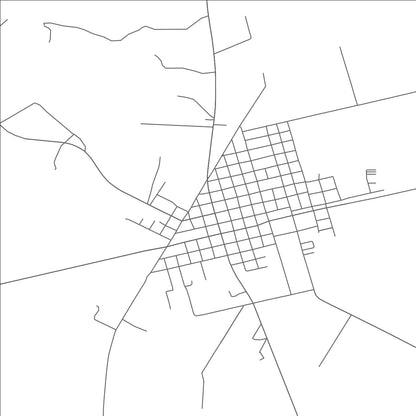 ROAD MAP OF NIXON, TEXAS BY MAPBAKES