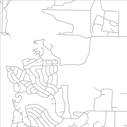 ROAD MAP OF NOCONA HILLS, TEXAS BY MAPBAKES