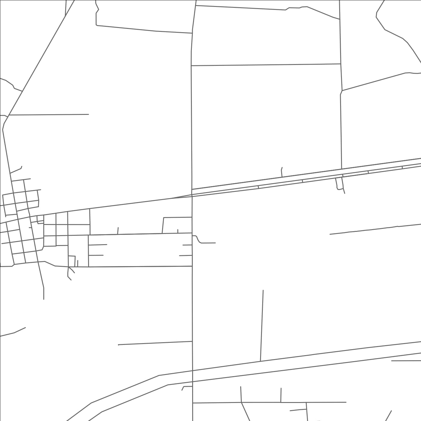 ROAD MAP OF NOME, TEXAS BY MAPBAKES