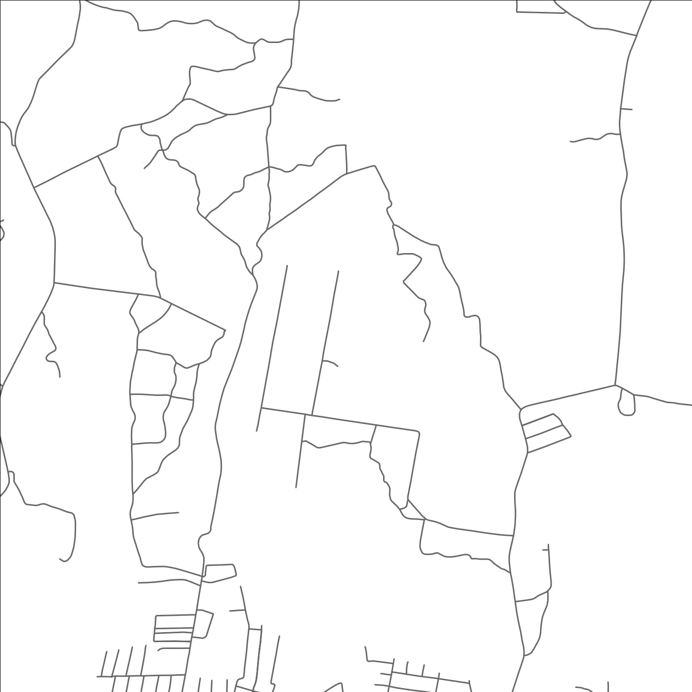 ROAD MAP OF NORTH ESCOBARES, TEXAS BY MAPBAKES