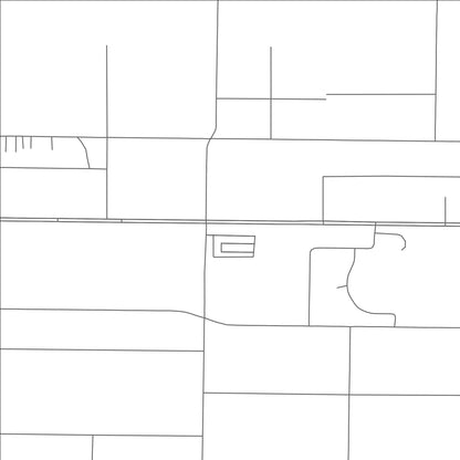 ROAD MAP OF OPDYKE WEST, TEXAS BY MAPBAKES