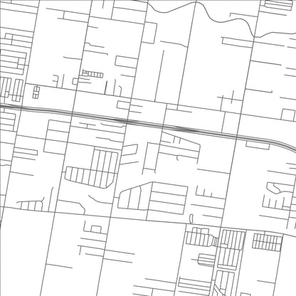 ROAD MAP OF PALMVIEW, TEXAS BY MAPBAKES