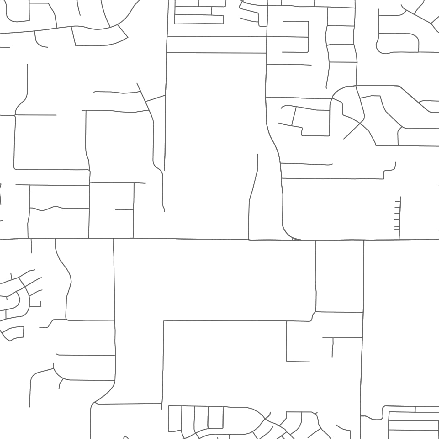 ROAD MAP OF PARKER, TEXAS BY MAPBAKES