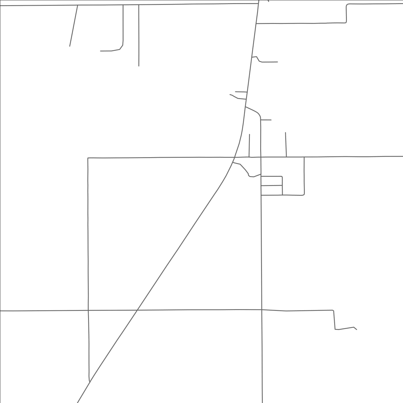 ROAD MAP OF PAWNEE, TEXAS BY MAPBAKES