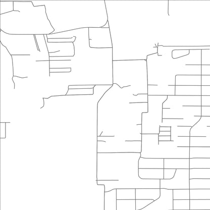 ROAD MAP OF PLUM GROVE, TEXAS BY MAPBAKES