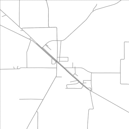 ROAD MAP OF POINT, TEXAS BY MAPBAKES