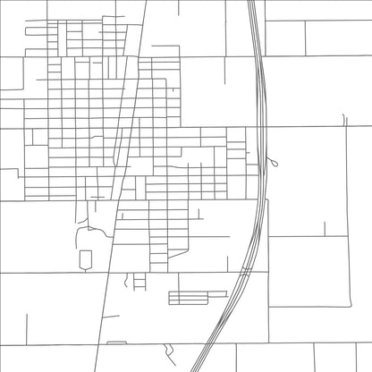 ROAD MAP OF RAYMONDVILLE, TEXAS BY MAPBAKES