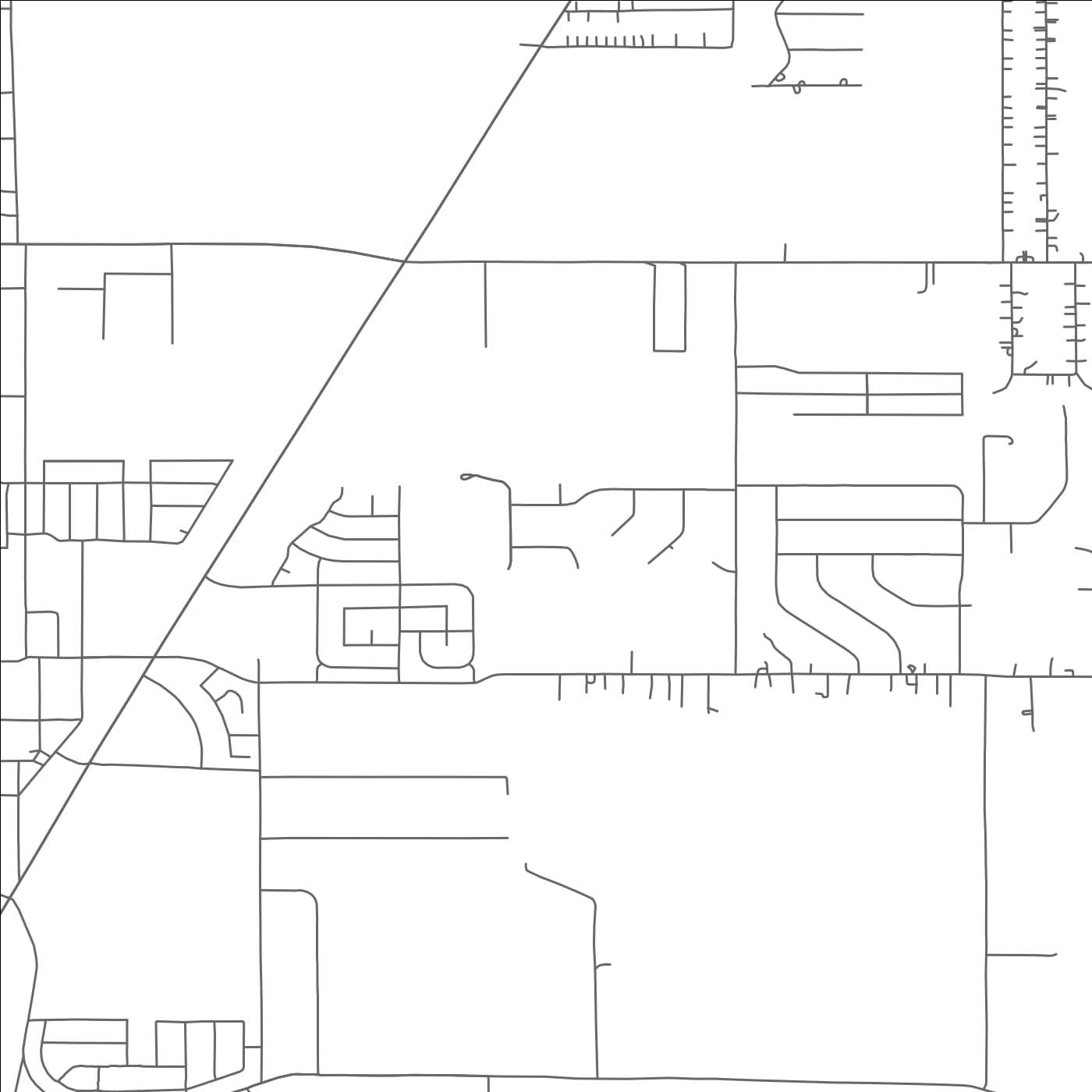 ROAD MAP OF RED OAK, TEXAS BY MAPBAKES