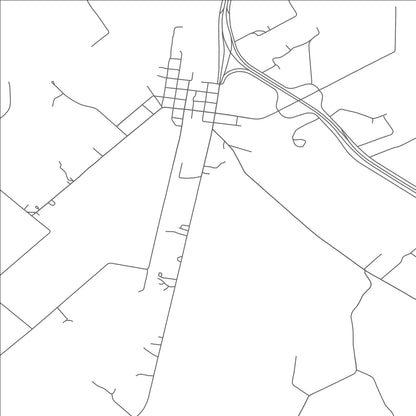 ROAD MAP OF RICHLAND, TEXAS BY MAPBAKES