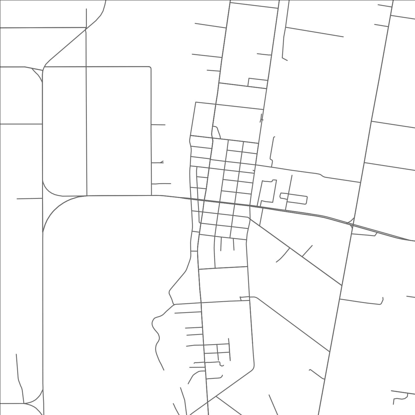 ROAD MAP OF RIO HONDO, TEXAS BY MAPBAKES