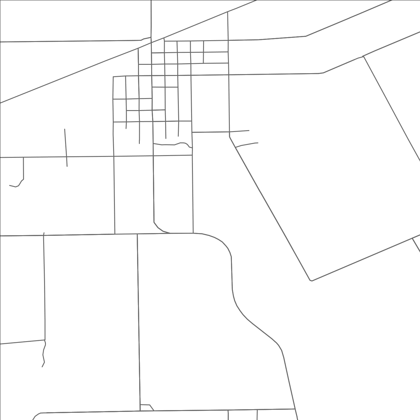 ROAD MAP OF ROCK ISLAND, TEXAS BY MAPBAKES