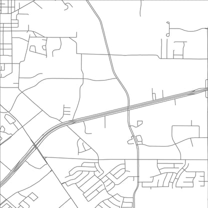 ROAD MAP OF ROCKWALL, TEXAS BY MAPBAKES