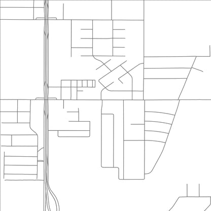 ROAD MAP OF ROCKWELL PLACE, TEXAS BY MAPBAKES