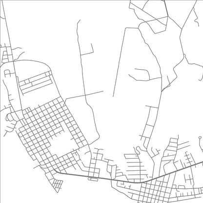 ROAD MAP OF ROMA, TEXAS BY MAPBAKES