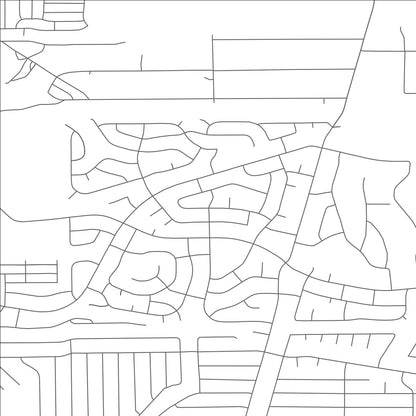 ROAD MAP OF ROMAN FOREST, TEXAS BY MAPBAKES