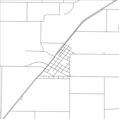 ROAD MAP OF ROPESVILLE, TEXAS BY MAPBAKES