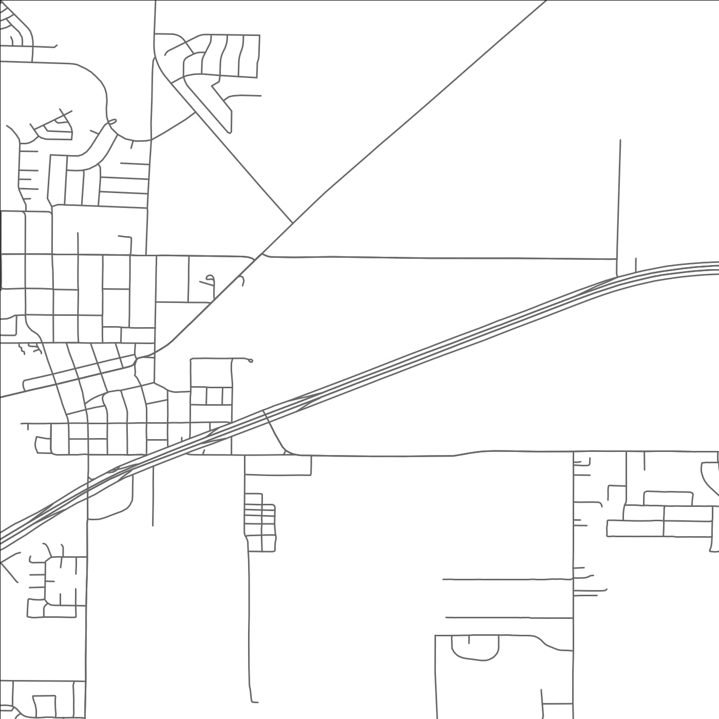 ROAD MAP OF ROYSE CITY, TEXAS BY MAPBAKES