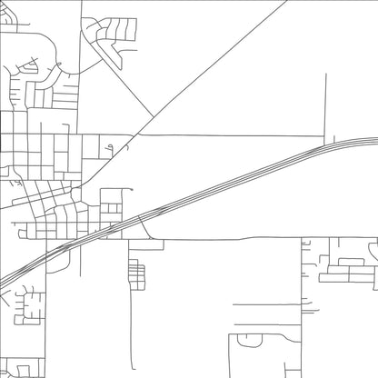 ROAD MAP OF ROYSE CITY, TEXAS BY MAPBAKES