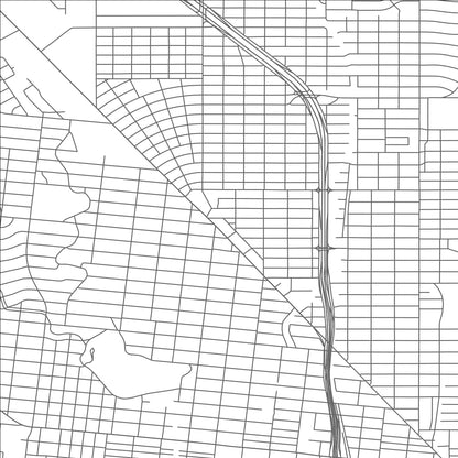 ROAD MAP OF SAN ANTONIO, TEXAS BY MAPBAKES