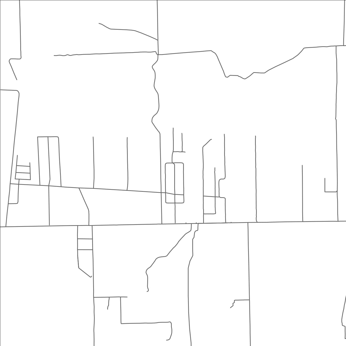 ROAD MAP OF SAN CARLOS I, TEXAS BY MAPBAKES