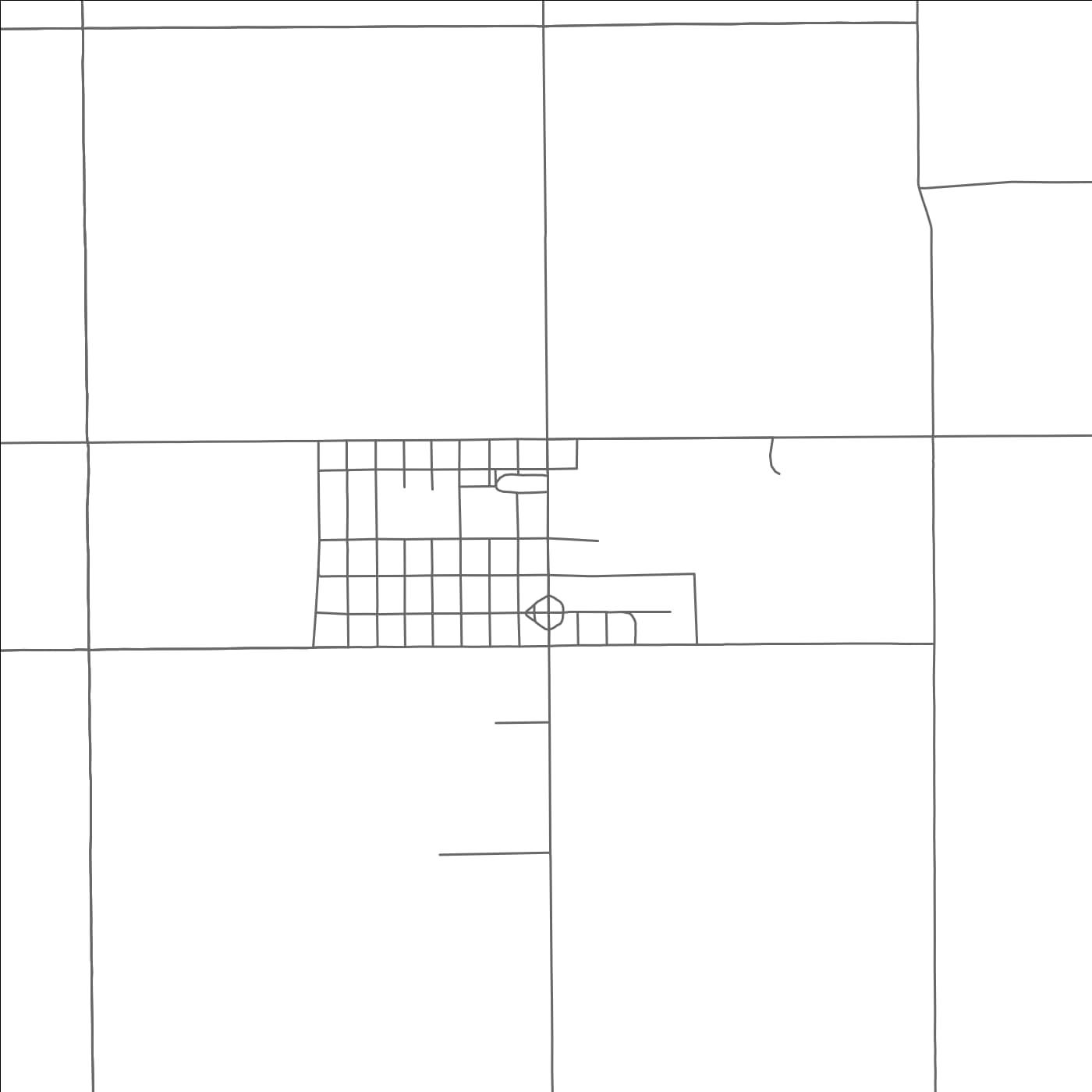 ROAD MAP OF SAN PERLITA, TEXAS BY MAPBAKES