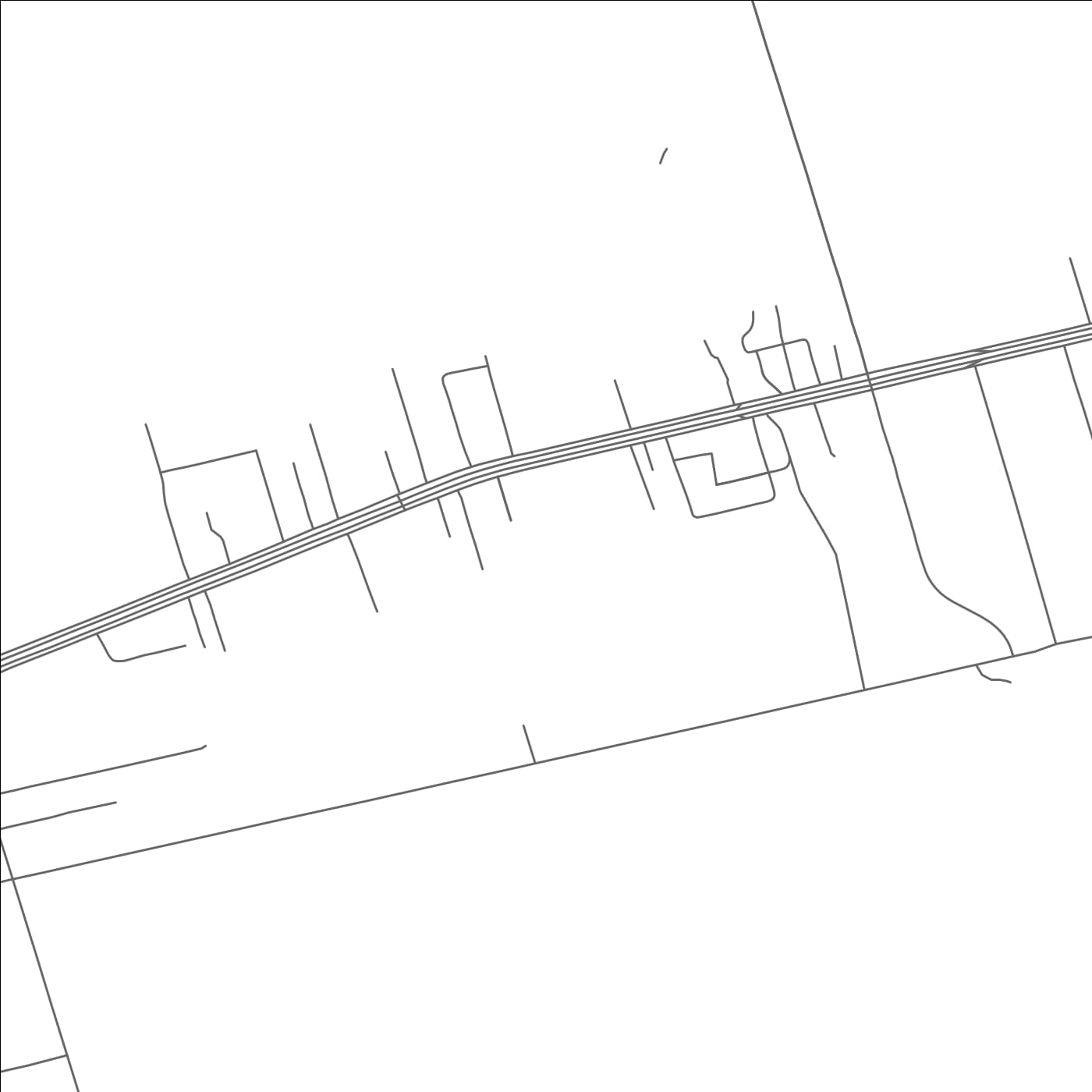 ROAD MAP OF SAND SPRINGS, TEXAS BY MAPBAKES