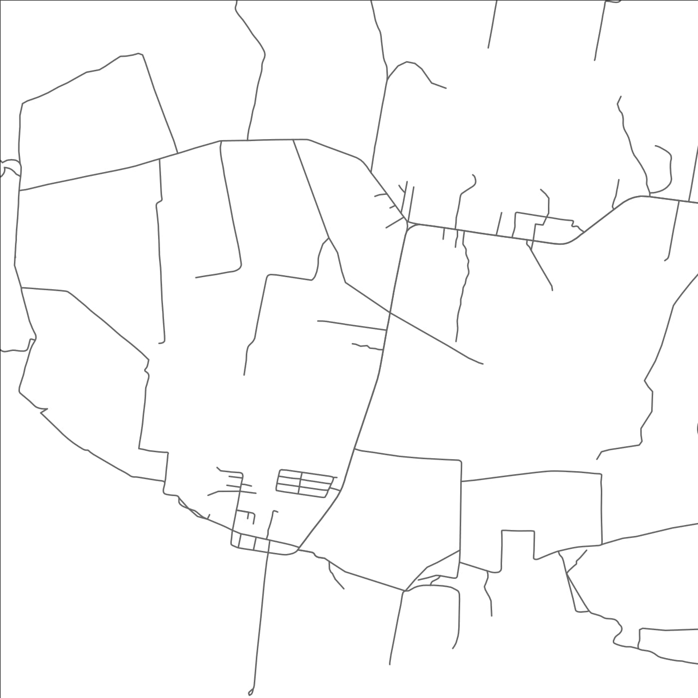 ROAD MAP OF SANDOVAL, TEXAS BY MAPBAKES