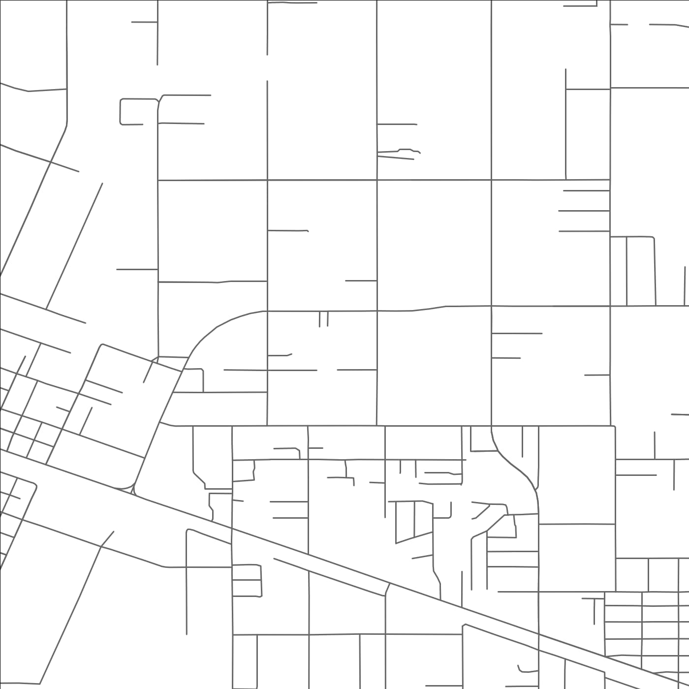 ROAD MAP OF SANTA FE, TEXAS BY MAPBAKES